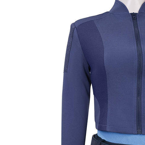 Zootopia 2 Judy Hopps Premium Cosplay Costume Full Set with Accessories - Coscosmos