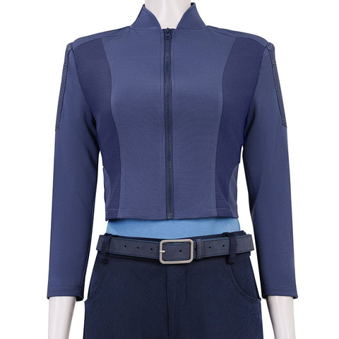 Zootopia 2 Judy Hopps Premium Cosplay Costume Full Set with Accessories - Coscosmos